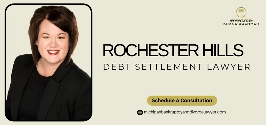 Rochester Hills Debt Settlement Lawyer-image
